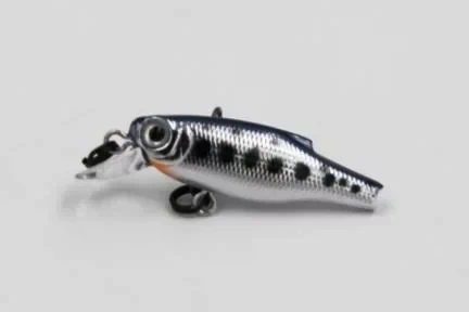TAIPAN Little Minnow Gold Trout 30mm — 3.00 Chrome Trout