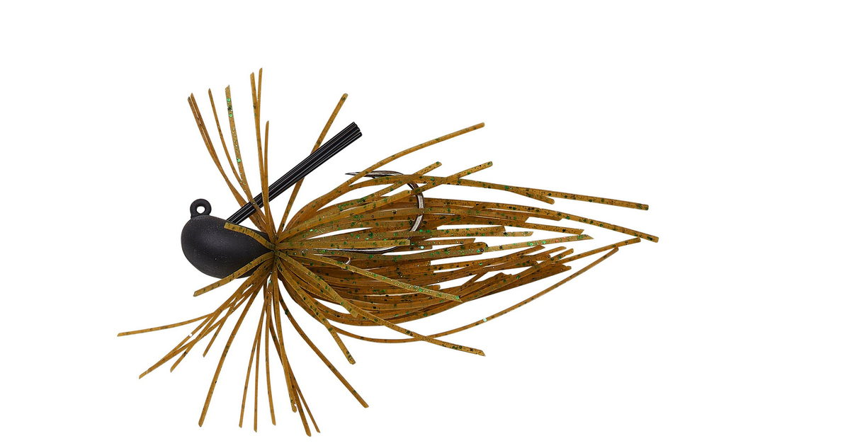 SAVAGE GEAR Skirt Flirt Jig 2 6cm 4g S Green Pumpkin