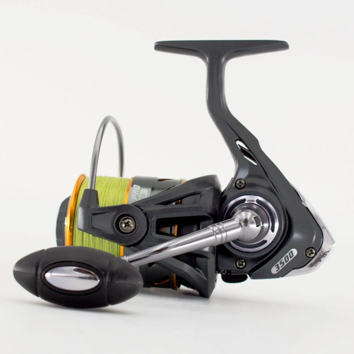 COROFISH CoroSpin 2.70m 2sec 15-50gr Combo mit Alu Pro 3500 CO Braid Rolle Ansicht