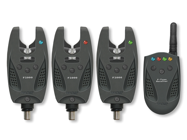 CORMORAN Pro Carp Funkbissanzeiger F-2000 3+1 CORMORAN Pro Carp Funkbissanzeiger F-2000 3+1