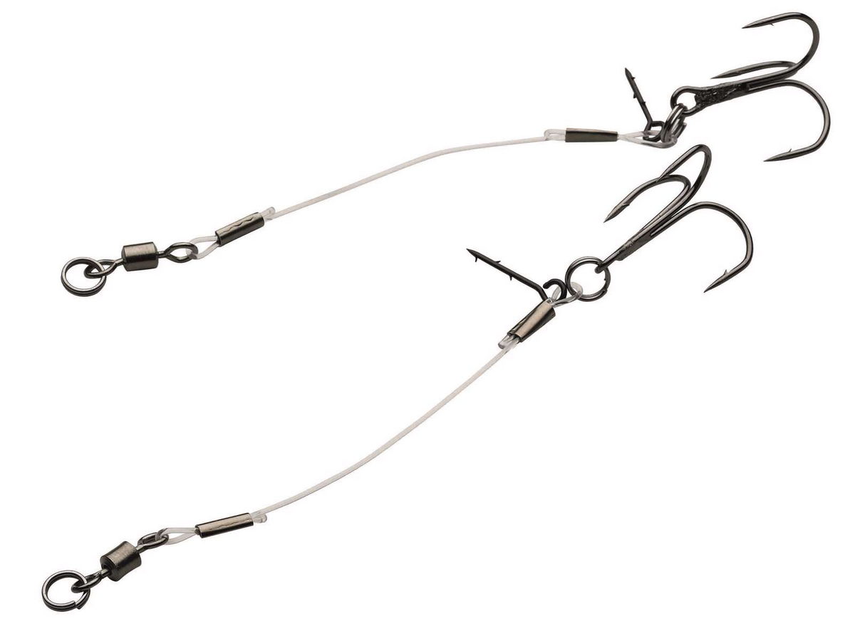 KINETIC Single Stinger Fluo Carbon Assist Haken