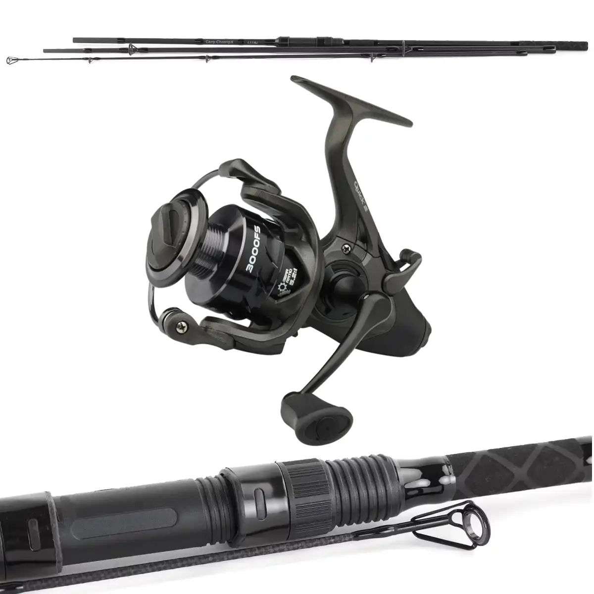 EFT Carp ChampX 10ft 3.0lb 303 3 sec Combo mit DAM Quick 2 V2 5000 FS