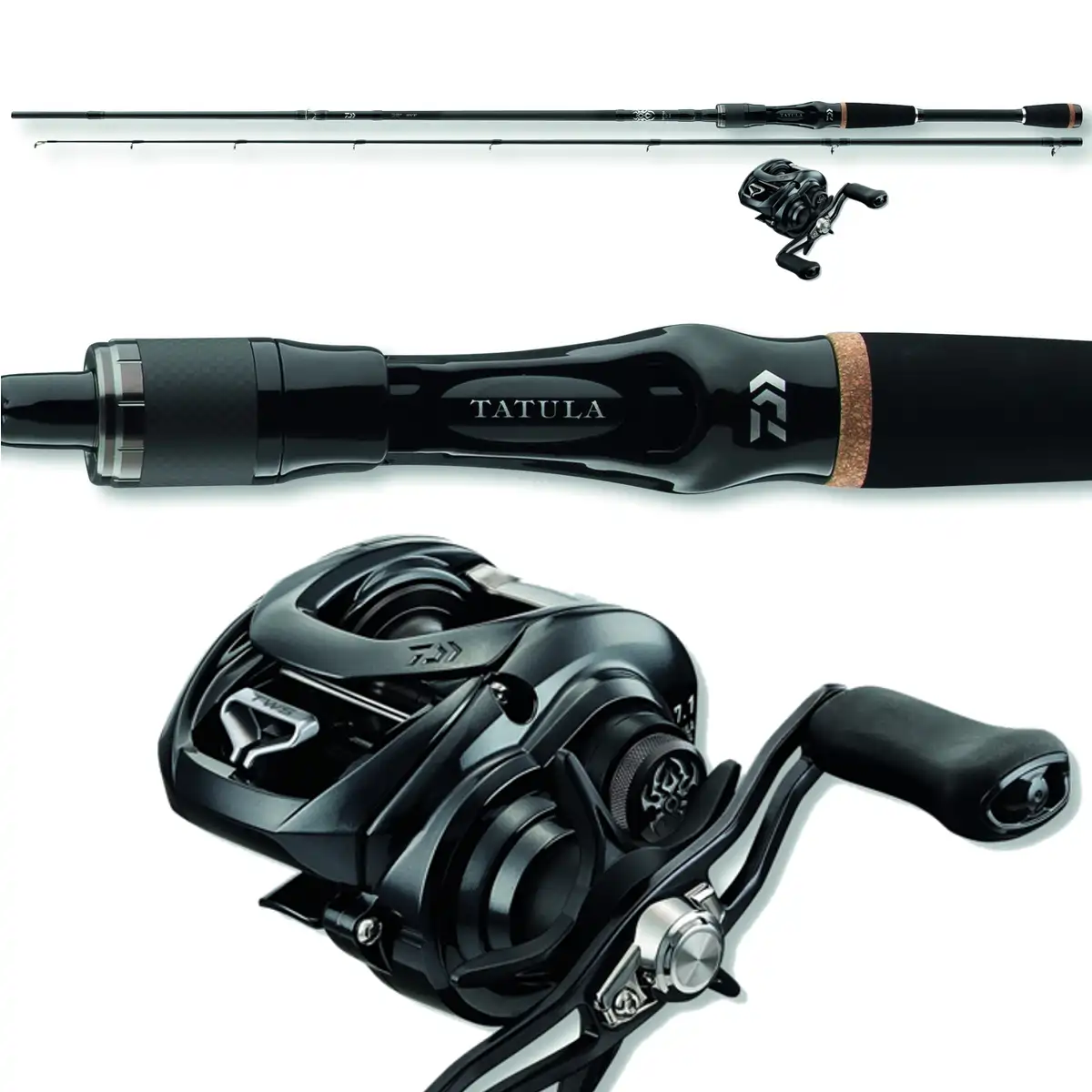 Baitcastcombo DAIWA Tatula BC 1.80m 7-21g / DAIWA 20 SV TW 103HL Baitcastcombo DAIWA Tatula BC 1.80m 7-21g / DAIWA 20 SV TW 103HL