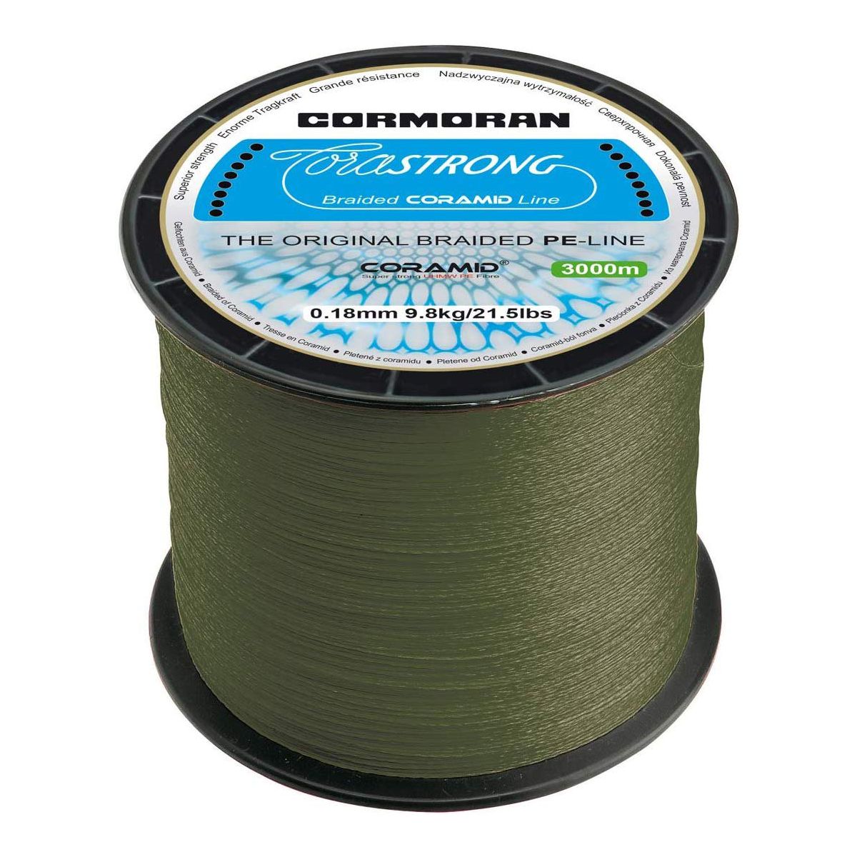 CORMORAN Corastrong grün 0.10mm 3000m CORMORAN Corastrong grün 0.10mm 3000m