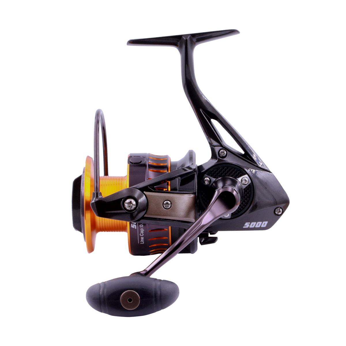 JAMES COOK TS Master Alu 5000 FD Angelrolle mit Frontbremse