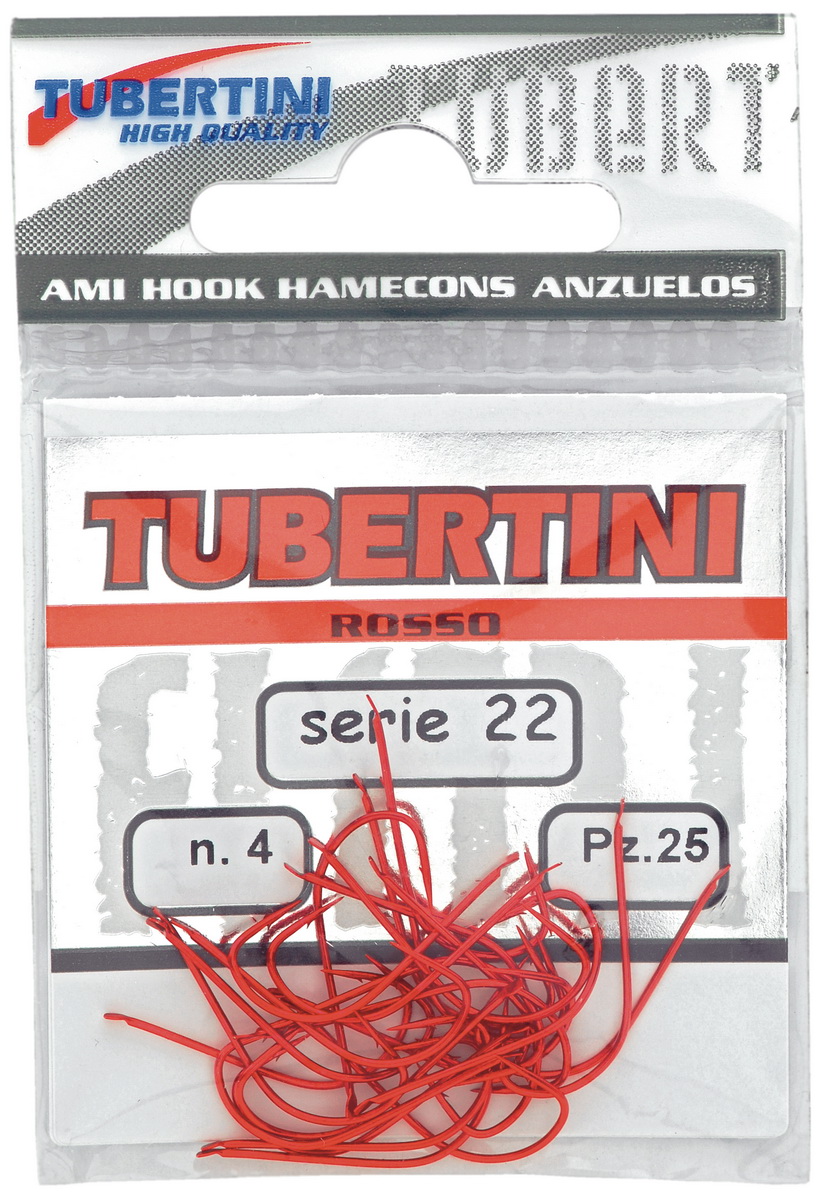 Tubertini Serie 22 Bienemadenhaken lose Tubertini Serie 22 Bienemadenhaken lose