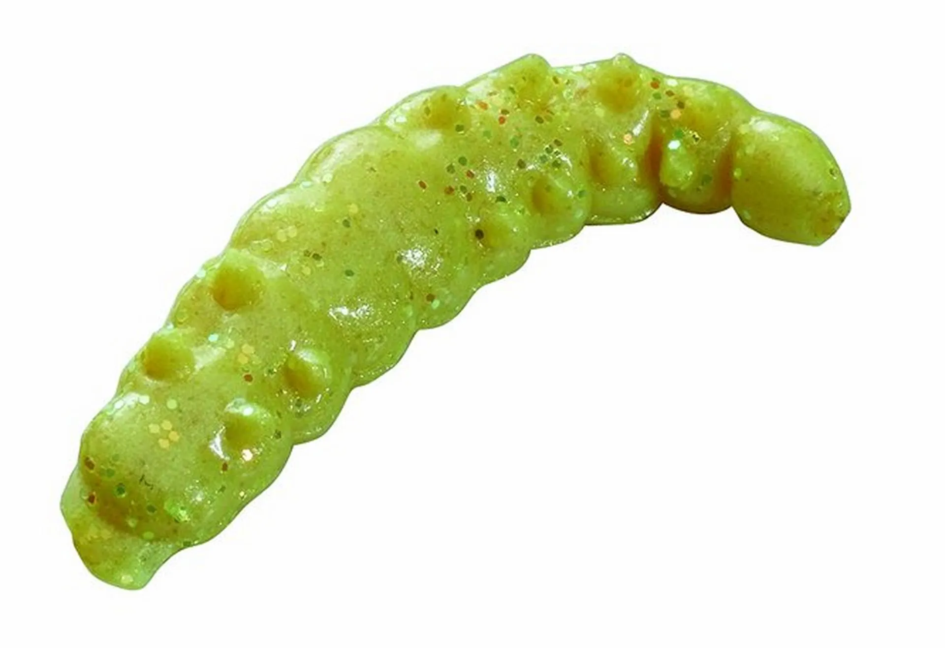 Berkley EBPHWYESC PWR HONEY WORM YELLOW/SCALE 46 Gummifische,Twister