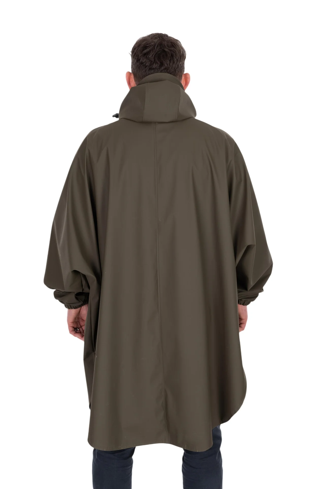 FOX Khaki Poncho - One Size weitere Ansicht