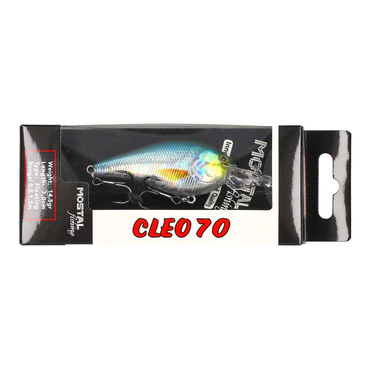 MOSTAL Cleo 70 Blue Shiner floating