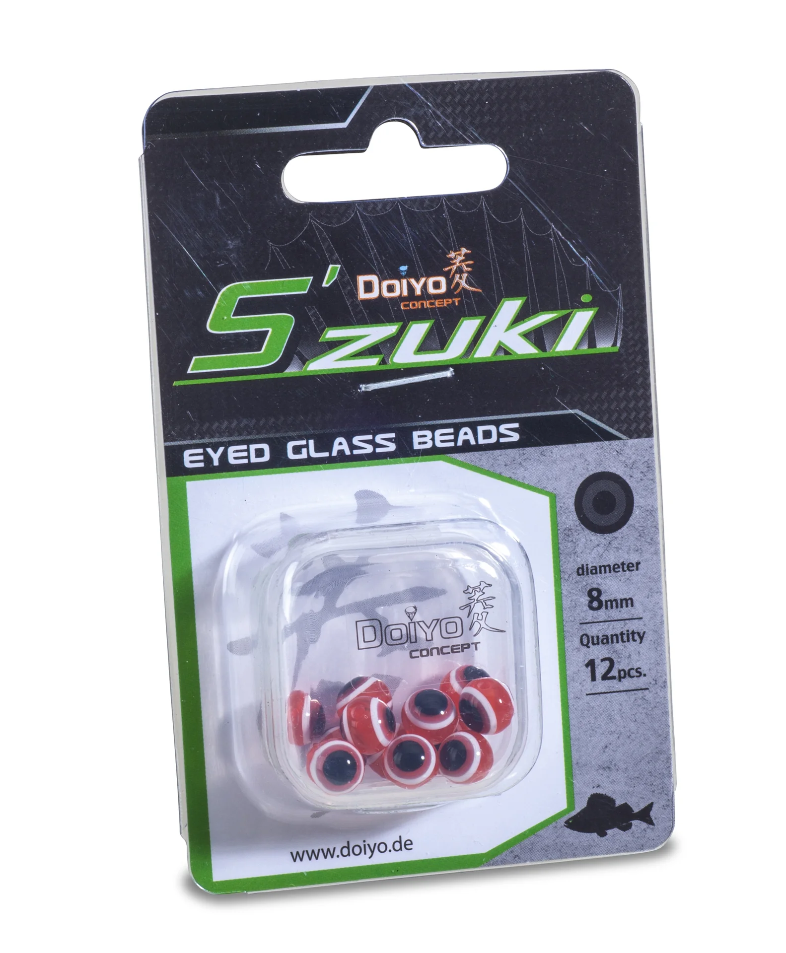 IRONCLAW DOIYO S'zuki Eyed Glass Beads Verpackung
