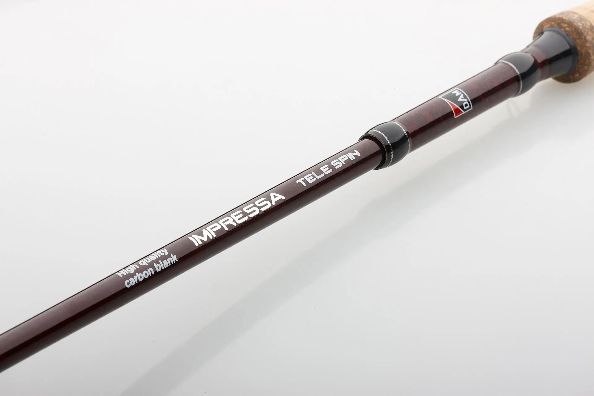 DAM IMPRESSA TELE SPIN 2.70m Medium Moderate Fast 7 - 28 g 7-tlg 3000 5.2:1 Black 9Ft/270 7-28 3000 CMB - Combo
