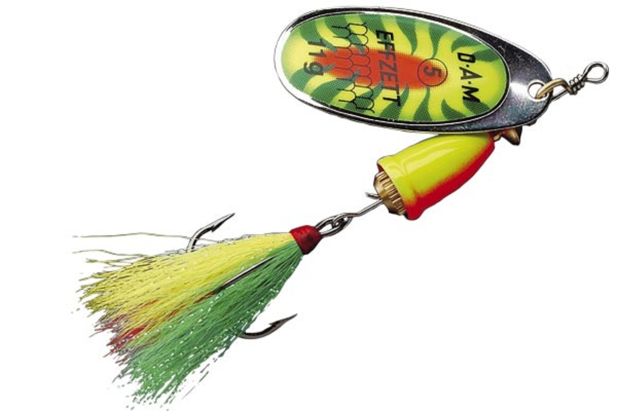 DAM EFFZETT Executor Spinner Dressed 3 Fire Shark 6.00g