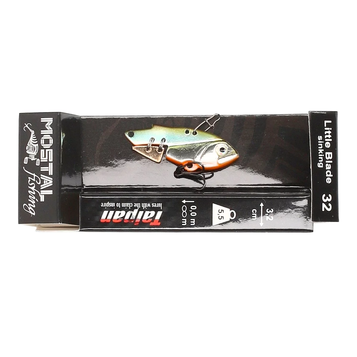 TAIPAN Little Blade Metallic Shad 32mm