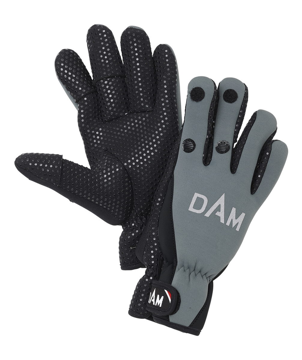 DAM Neoprene Fighter Glove M Black/Grey DAM Neoprene Fighter Glove M Black/Grey