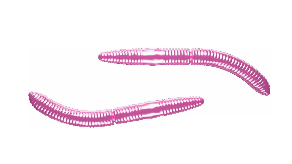 LIBRA LURES Fatty D'Worm 75 Krill 031-olive 8st, Forellenköder, schwimmend und aromatisiert — 6.50 Pink Pearl Knoblauch