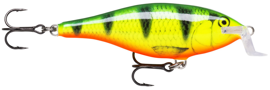 RAPALA Shallow Shad Rap 9cm Fire Perch