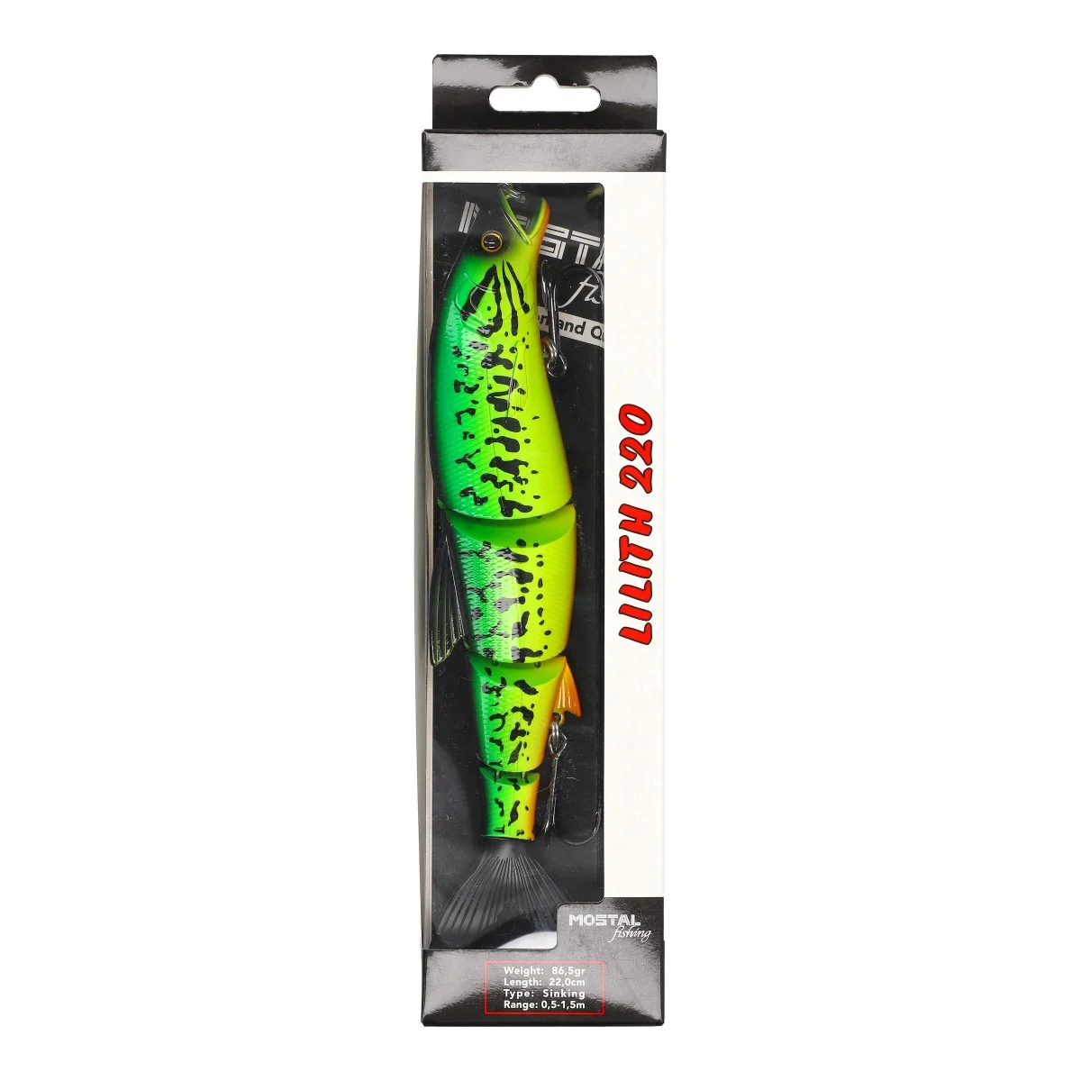 MOSTAL Lilith 220 Fire Tiger sinking