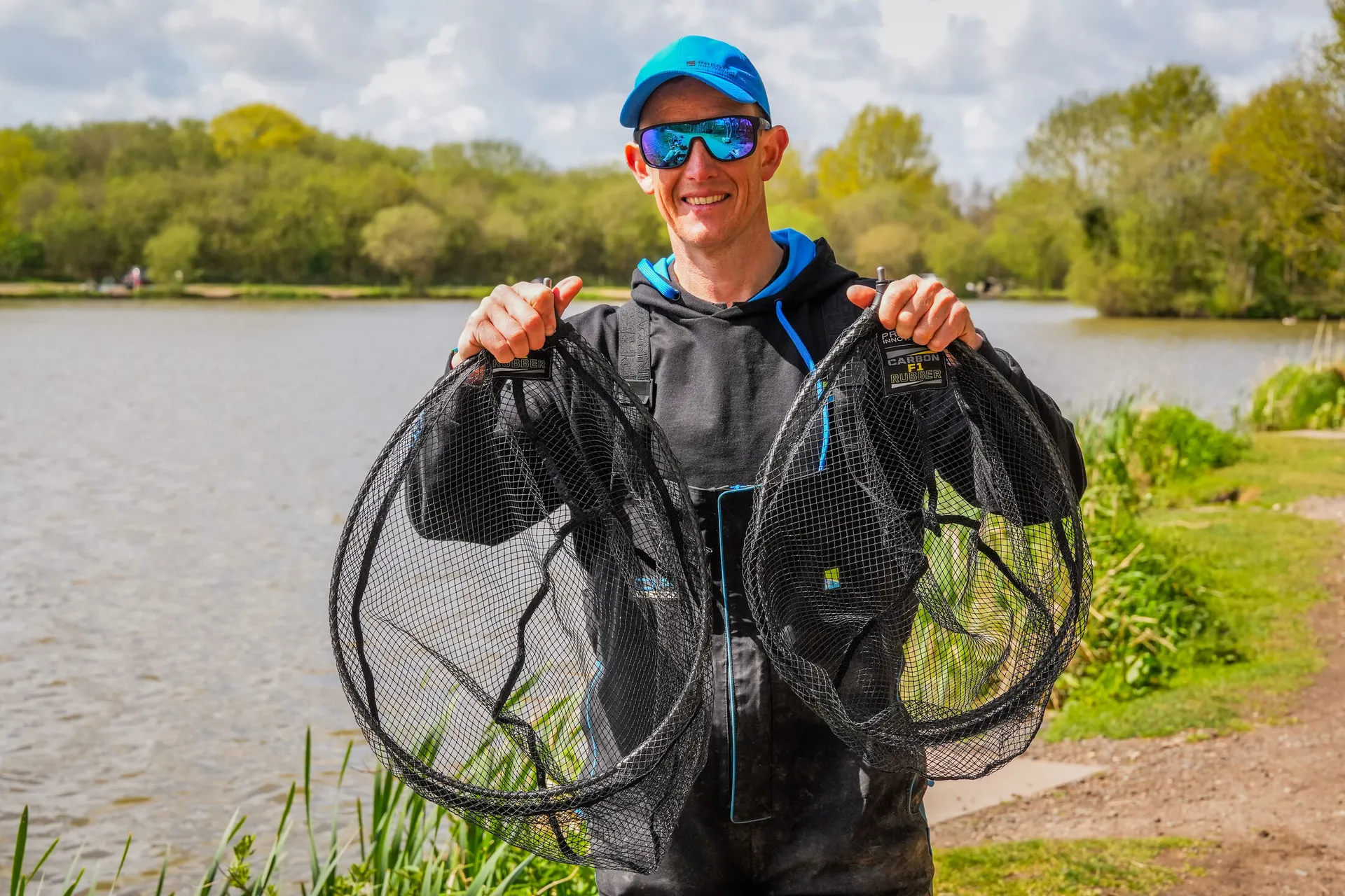 PRESTON Carbon F1 Latex Landing Net 18" weitere Ansicht