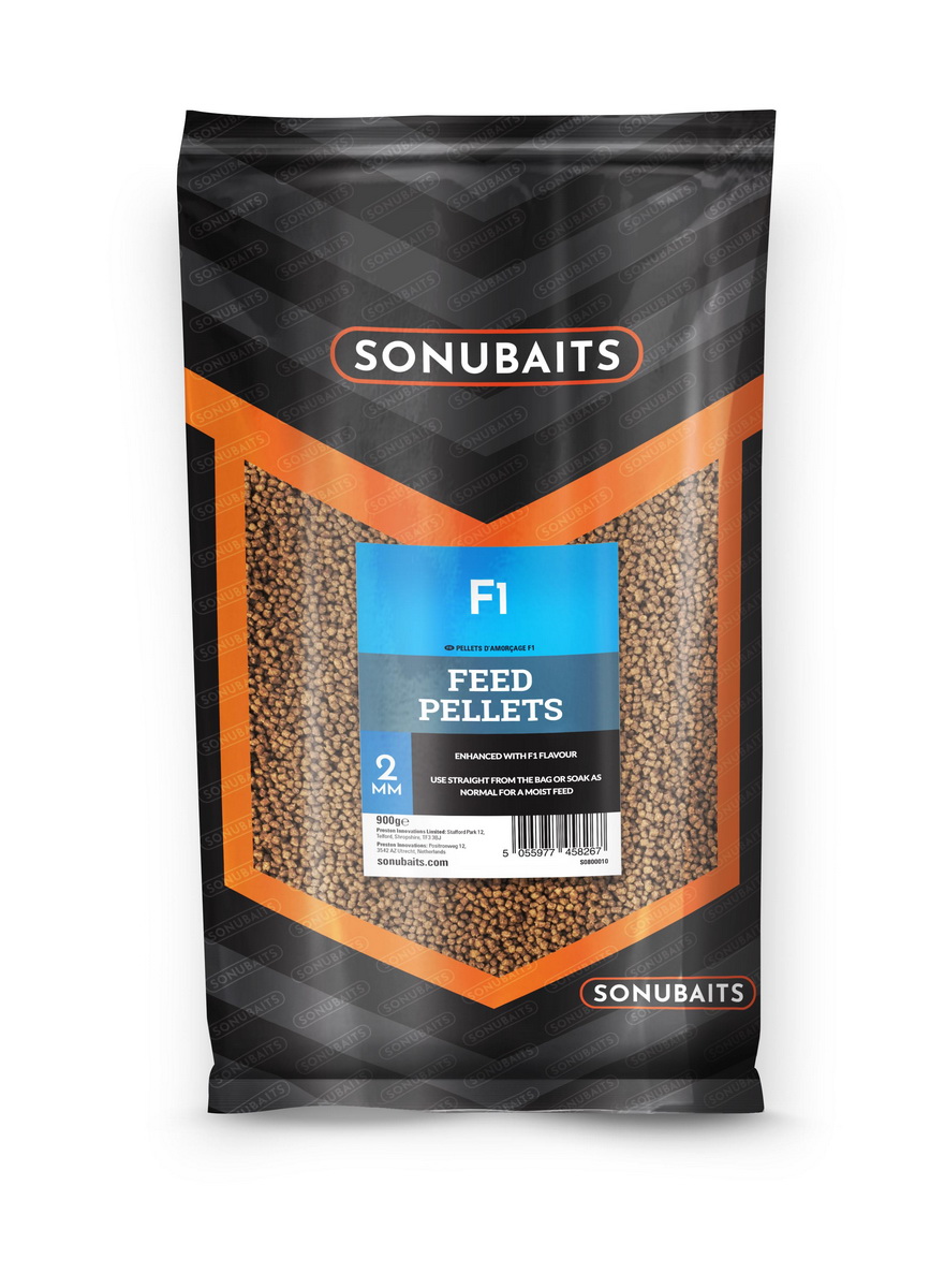 SONUBAITS F1 Feed 2mm 900G SONUBAITS F1 Feed 2mm 900G