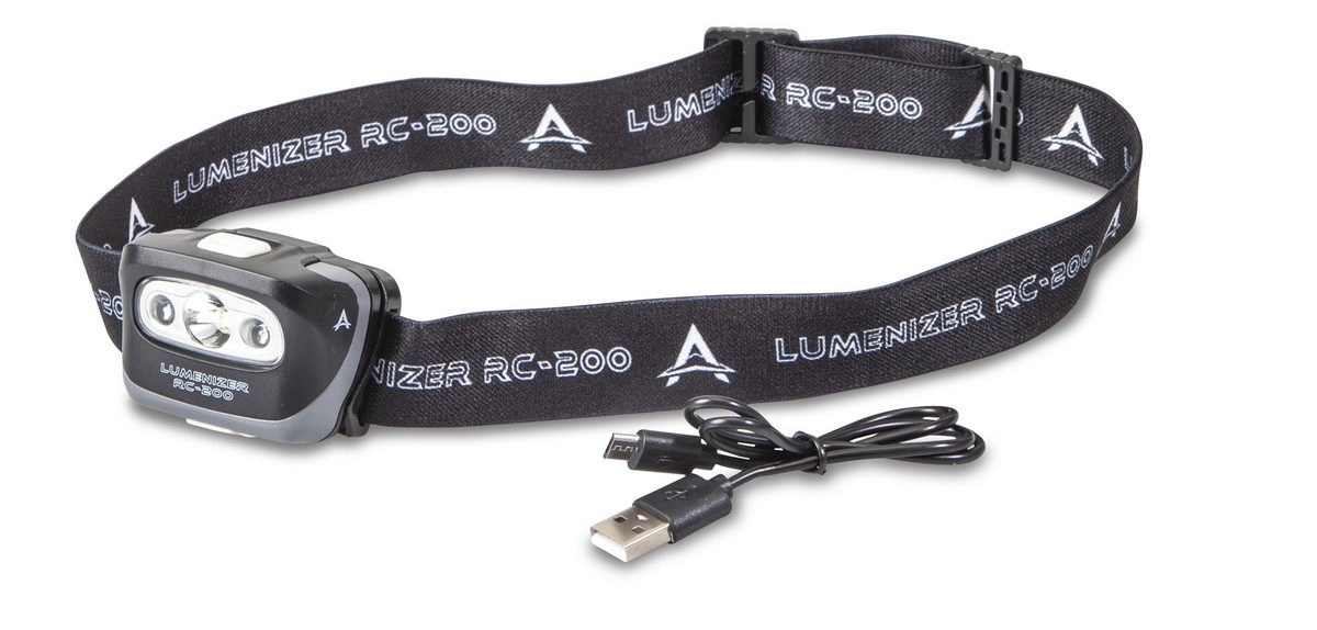 ANACONDA Lumenizer RC-200 Kopflampe mit USB-Anschluß und Akku ANACONDA Lumenizer RC-200 Kopflampe mit USB-Anschluß und Akku