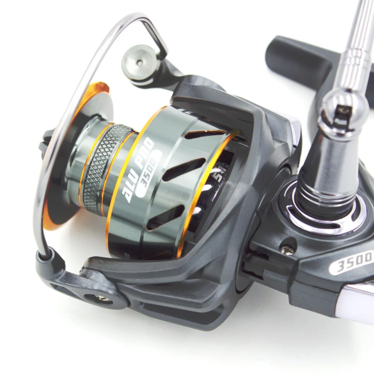 JAMES COOK Alu Pro 3000, Spinnrolle Süßwasser und Salzwasser geeignet.