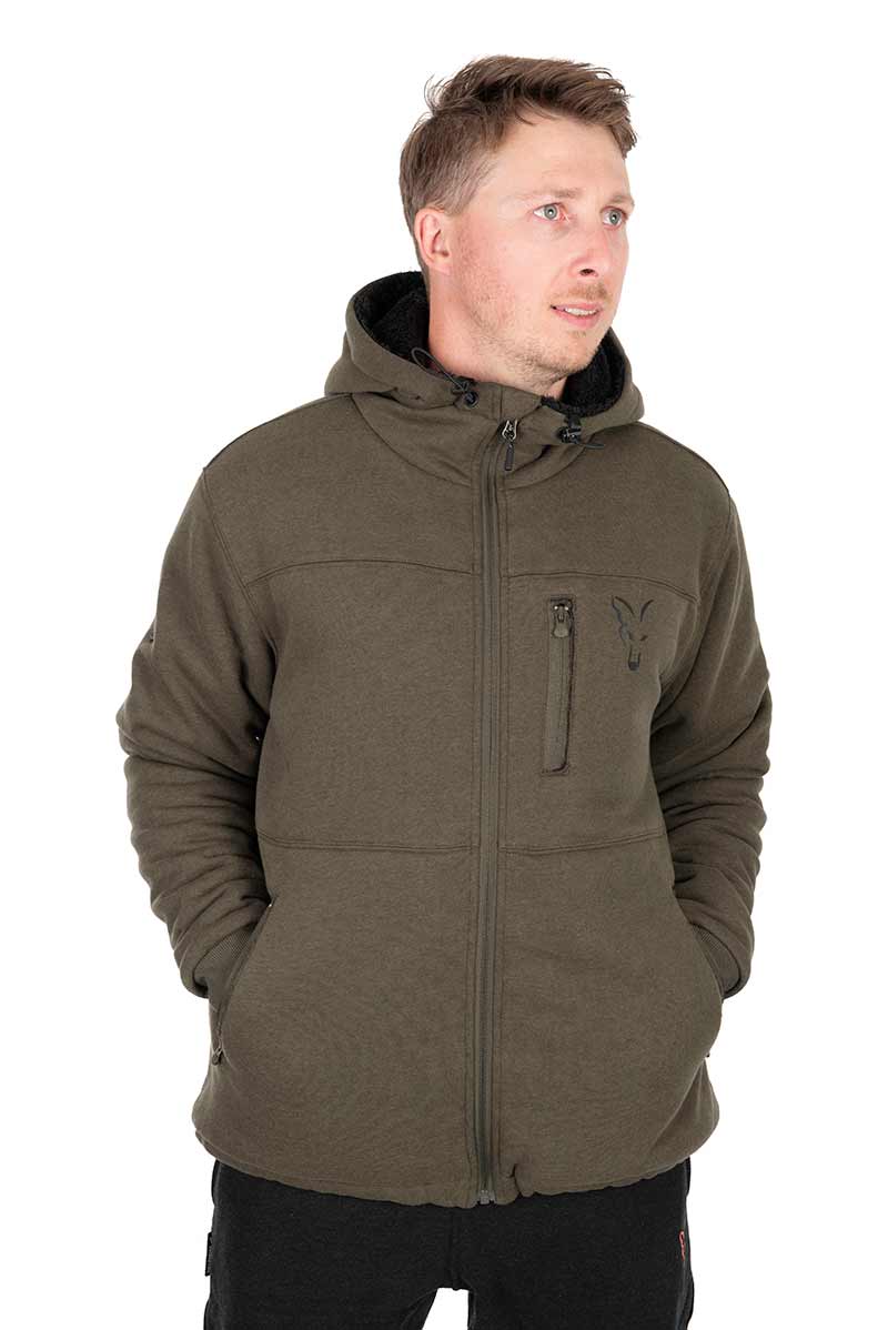 FOX Sherpa hooded Jacket Green/Black M weitere Ansicht