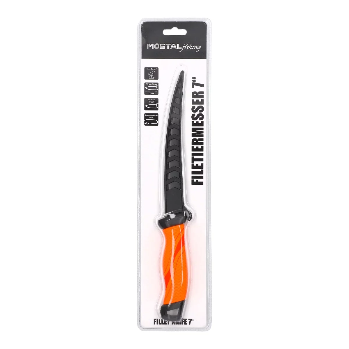 MOSTAL Stainless Steel Filetiermesser 7"