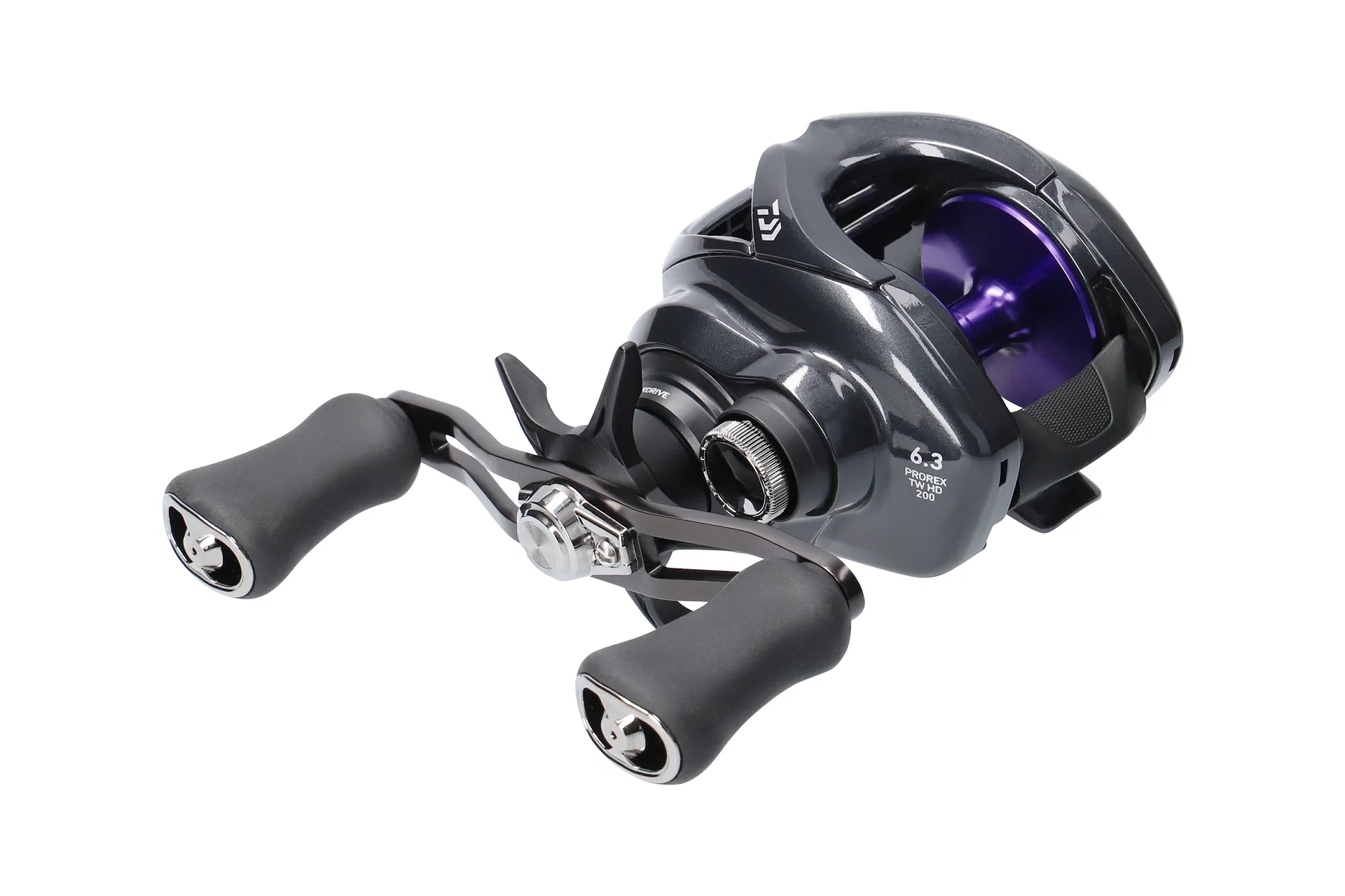 Daiwa 26 Prorex TW HD 200 200HL Baitcastrolle Ansicht 2