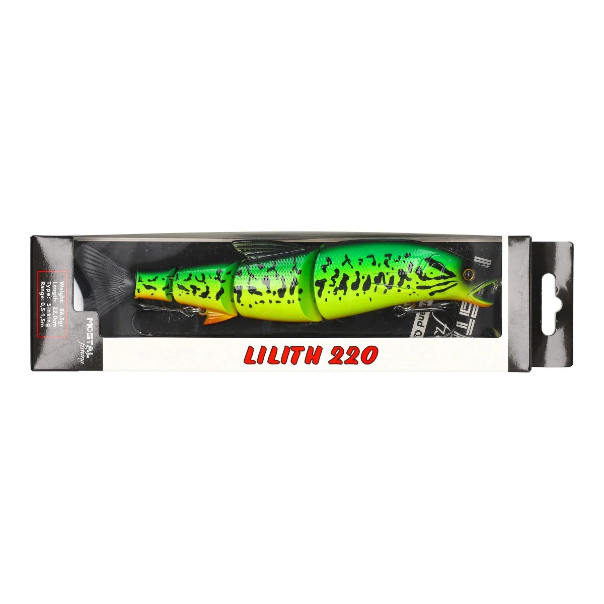 MOSTAL Lilith 220 Fire Tiger sinking
