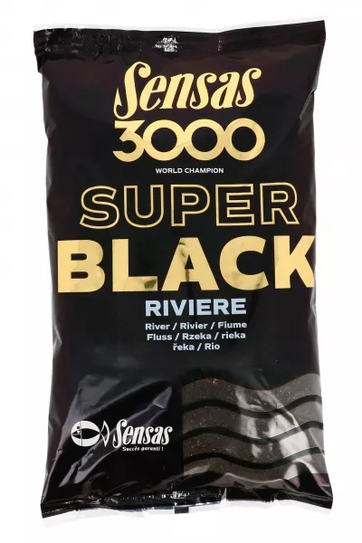 SENSAS 3000 Super Black River 1Kg