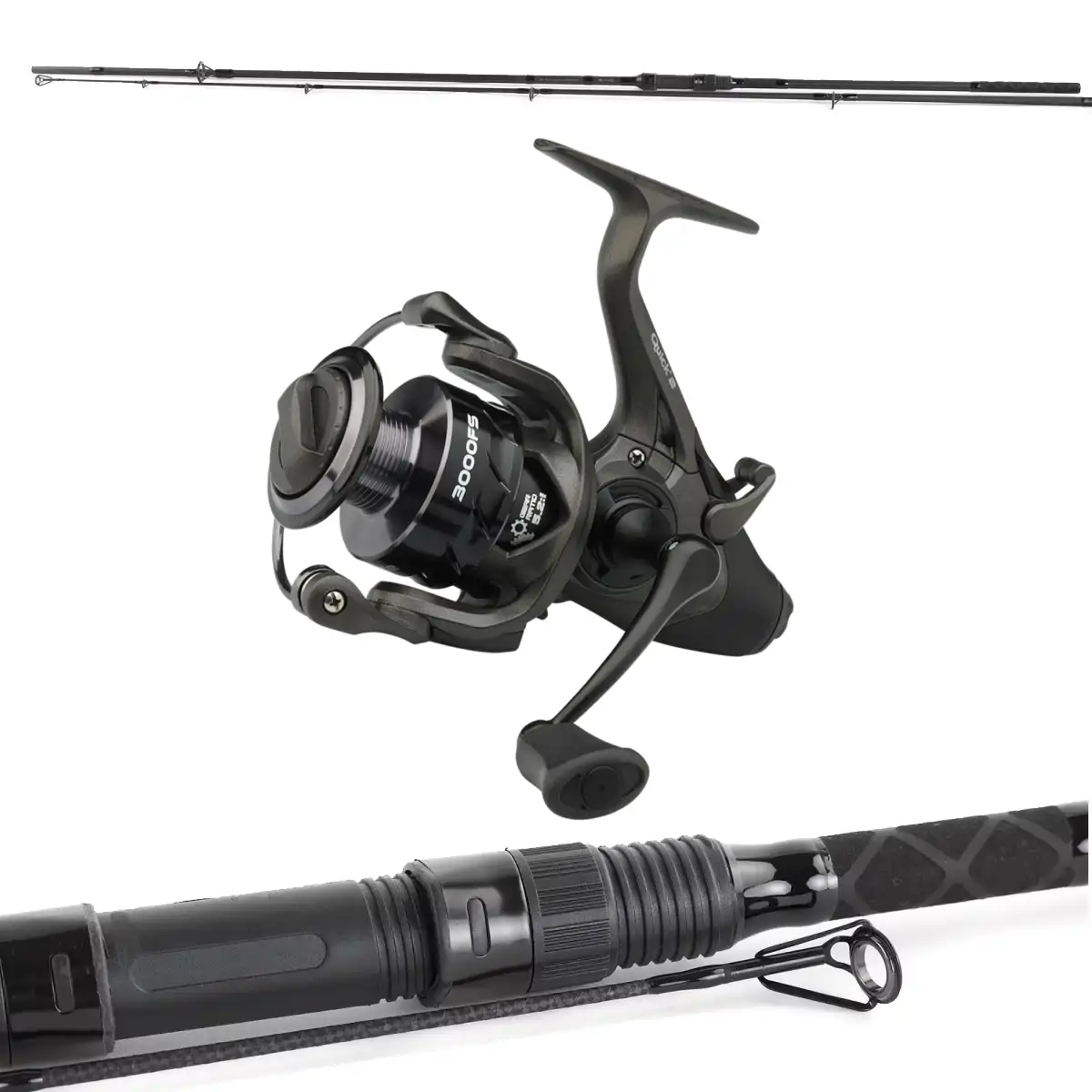 EFT Carp ChampX 10ft 3.0lb 302 2 sec Combo mit DAM Quick 2 V2 5000 FS