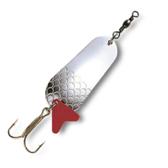 DAM EFFZETT 16.0g Silber 4.5cm Spoon Blinker DAM EFFZETT 16.0g Silber 4.5cm Spoon Blinker