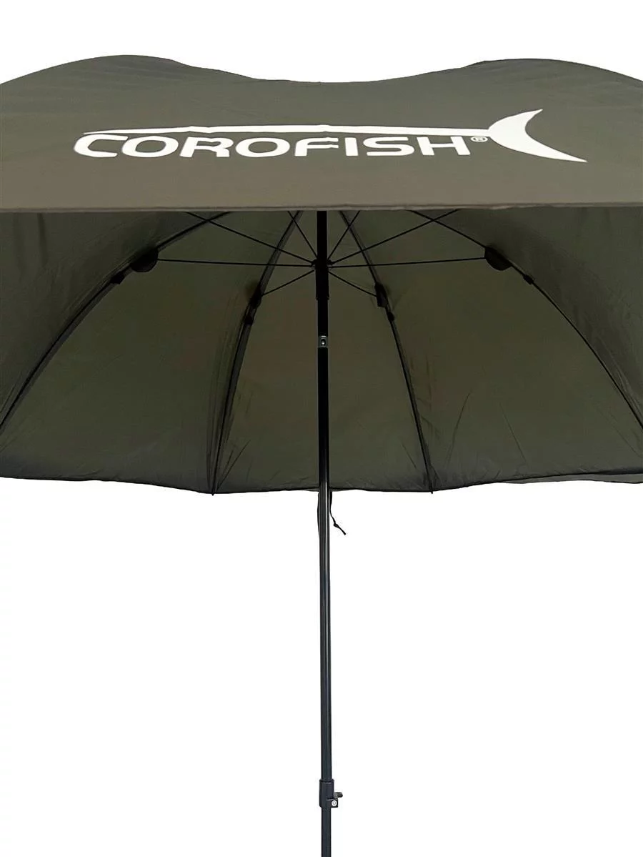 COROFISH Schirmzelt 240/300 | 210D PU | mit Reißverschluss und Seiten