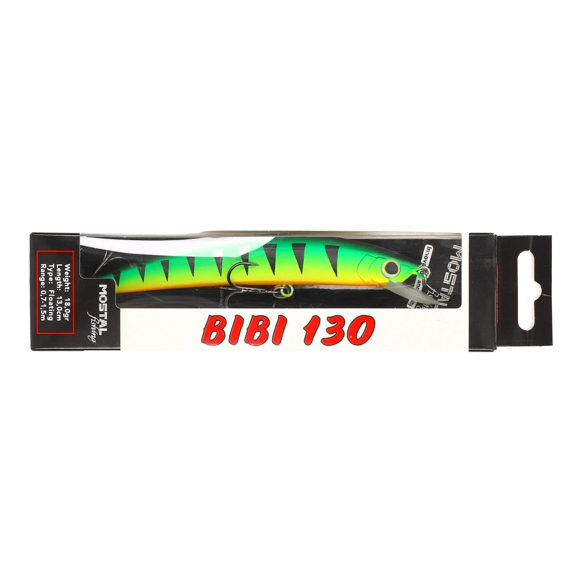 MOSTAL Bibi 130 Fire Tiger floating