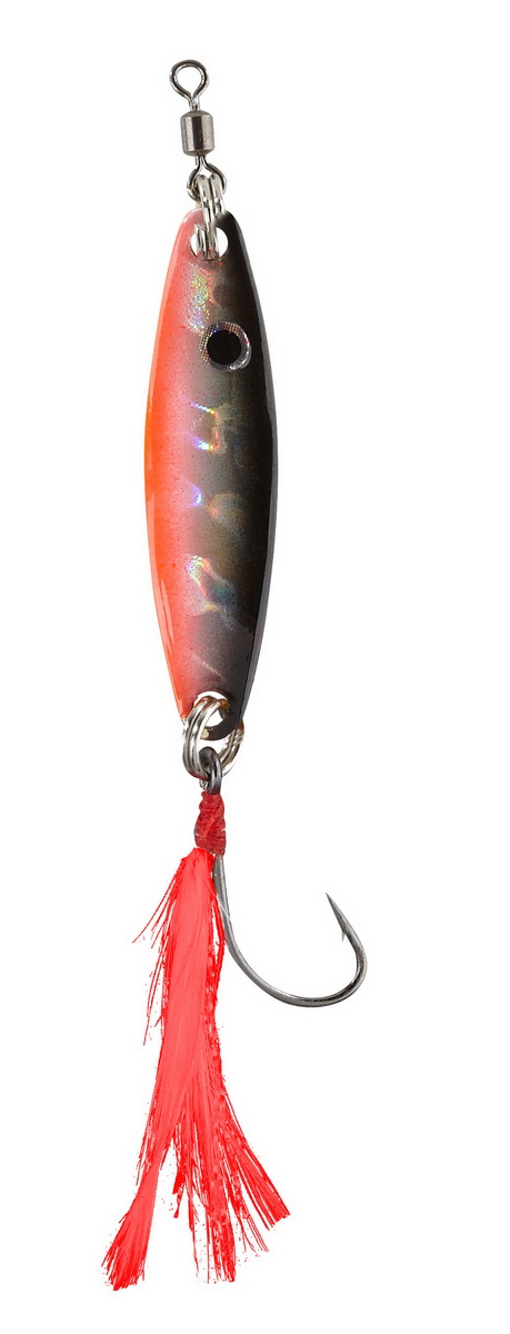 BALZER Trout Attack Forellenblinker Osaka pink 3cm 3g — Schwarz-Silber-Rot 3.00