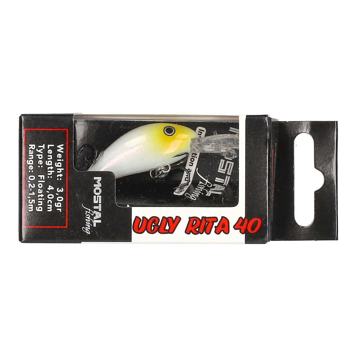 MOSTAL Ugly Rita 4cm Pearl Floating