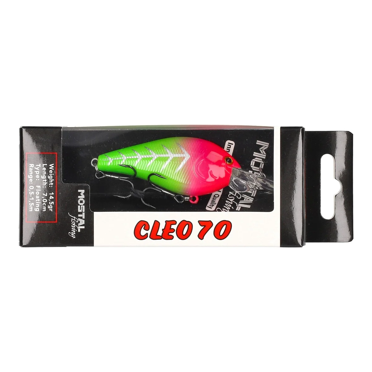 MOSTAL Cleo 70 Crazy Shad floating