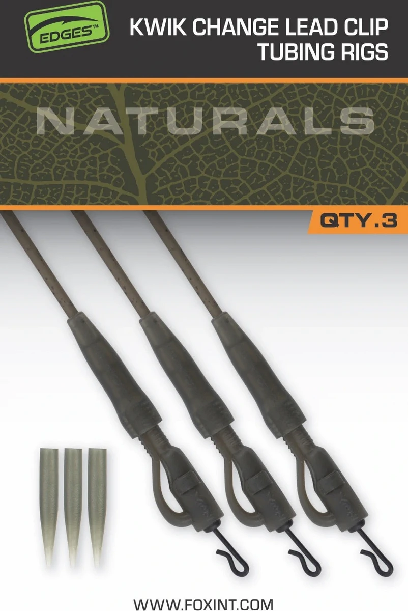 FOX Edges Kwik Change lead clip Tubing Rigs