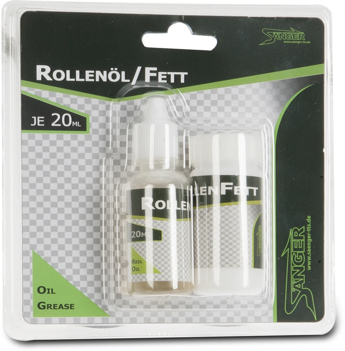 SÄNGER Rollenfett- und Öl-Set 2x20ml