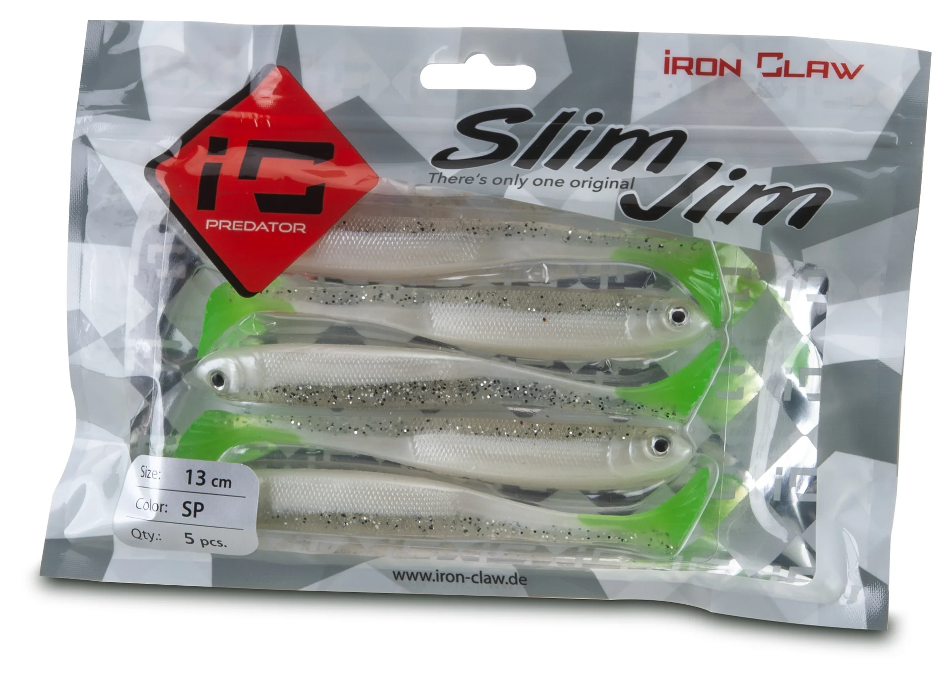 IRONCLAW Slim Jim 13cm SP 5pcs. Verpackung