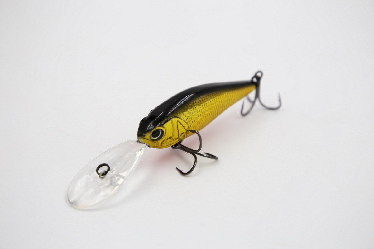 TAIPAN Diving Shad Chrome Gold 75mm
