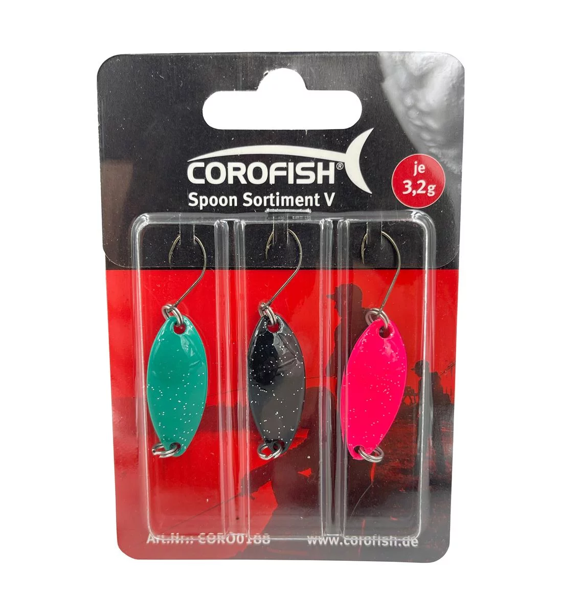 COROFISH Spoon Sortiment 3,2g 3st