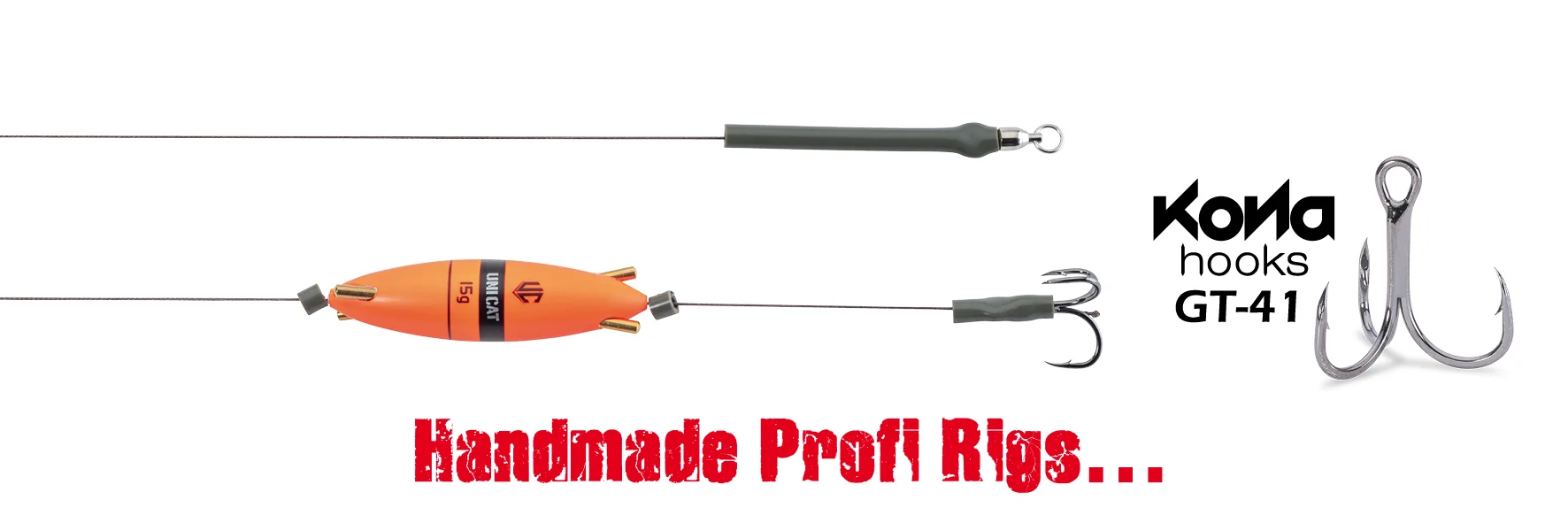 UNI CAT GT-41 Power Rattle Rig 25g 3/0 105kg weitere Ansicht