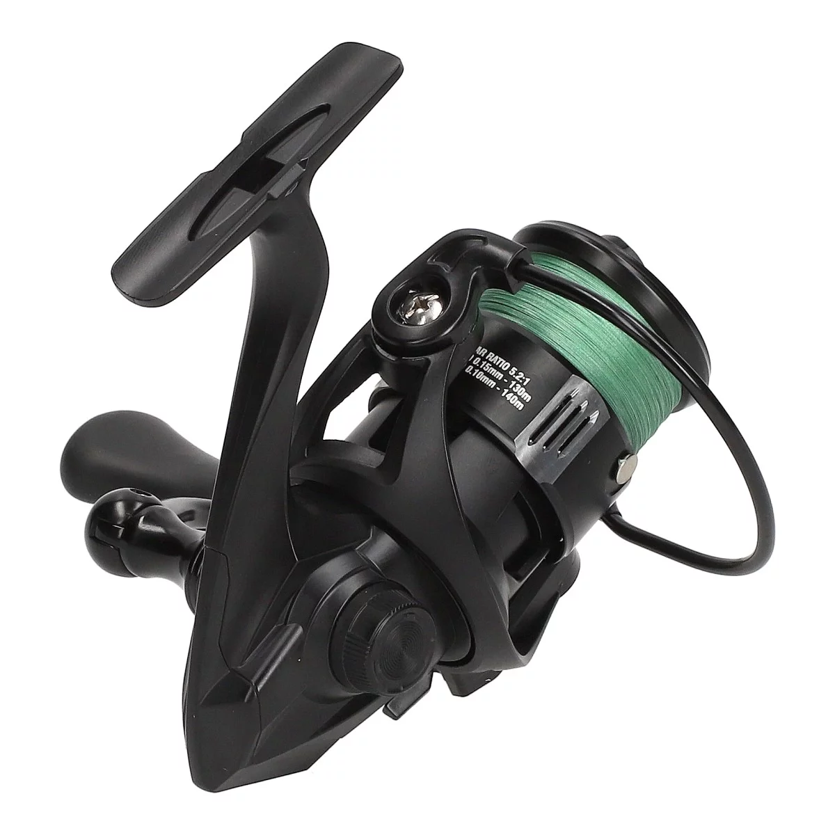 MOSTAL Taipan Dropshot 2.35m 5-18g Combo mit Taipan 1000 FD Braid Rolle Seitenansicht