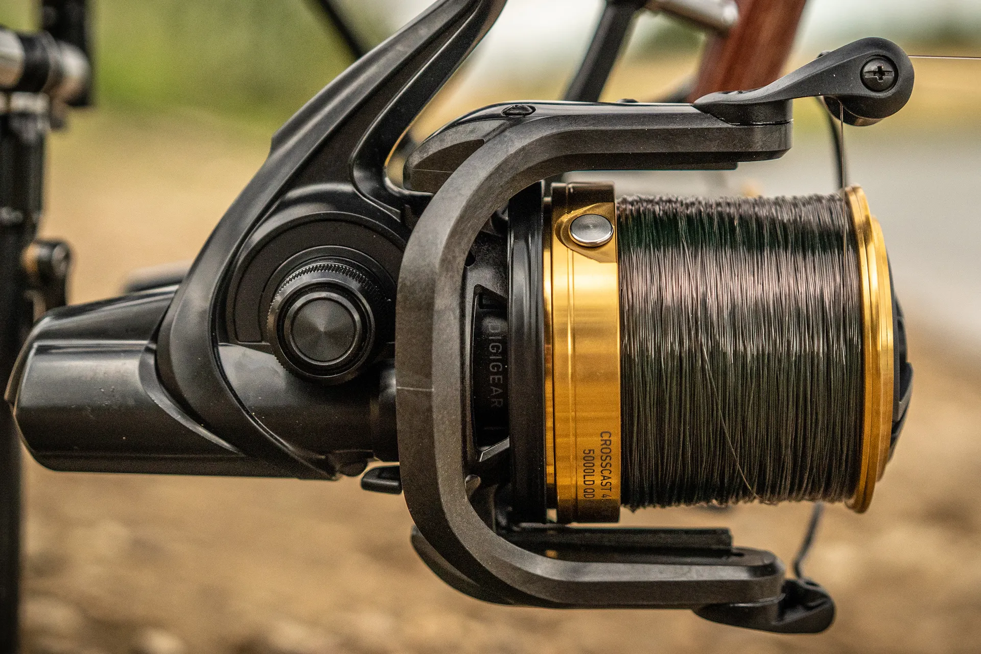 Daiwa 21 Crosscast 45 SCW QD OT Big Pit Rolle Ansicht 5