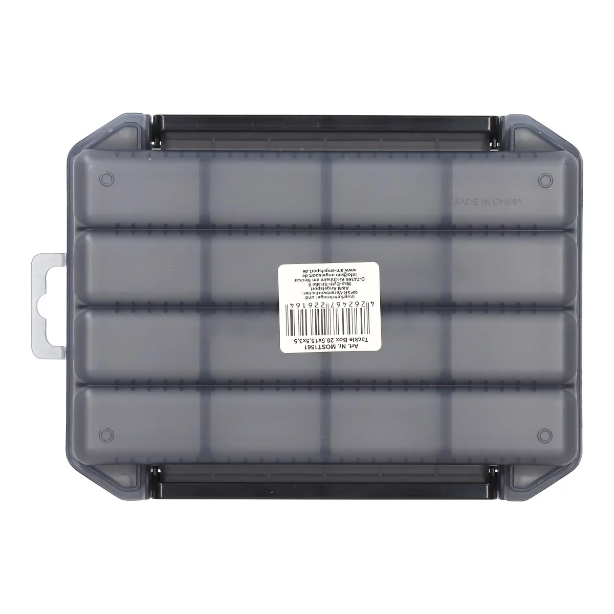 MOSTAL Tackle Box 20,5x15,5x3,5 mit Einteiler