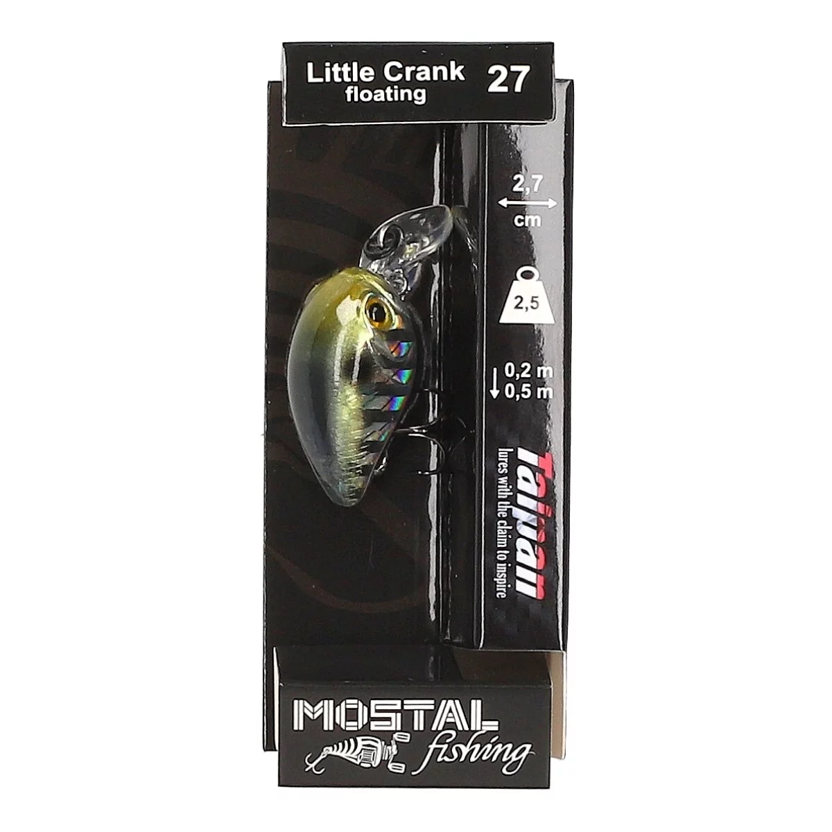 TAIPAN Little Crank Natural Ayu 27mm