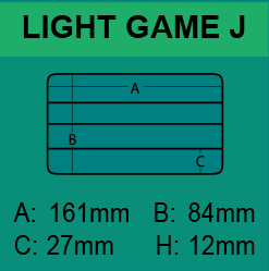 MEIHO Light Game Case J schwarz