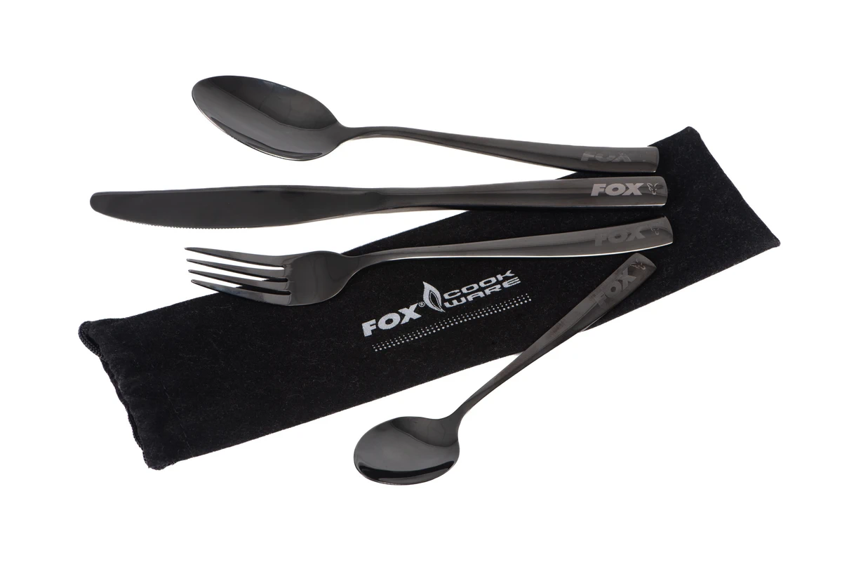 FOX Cookware Black Stainless Cutlery Set weitere Ansicht