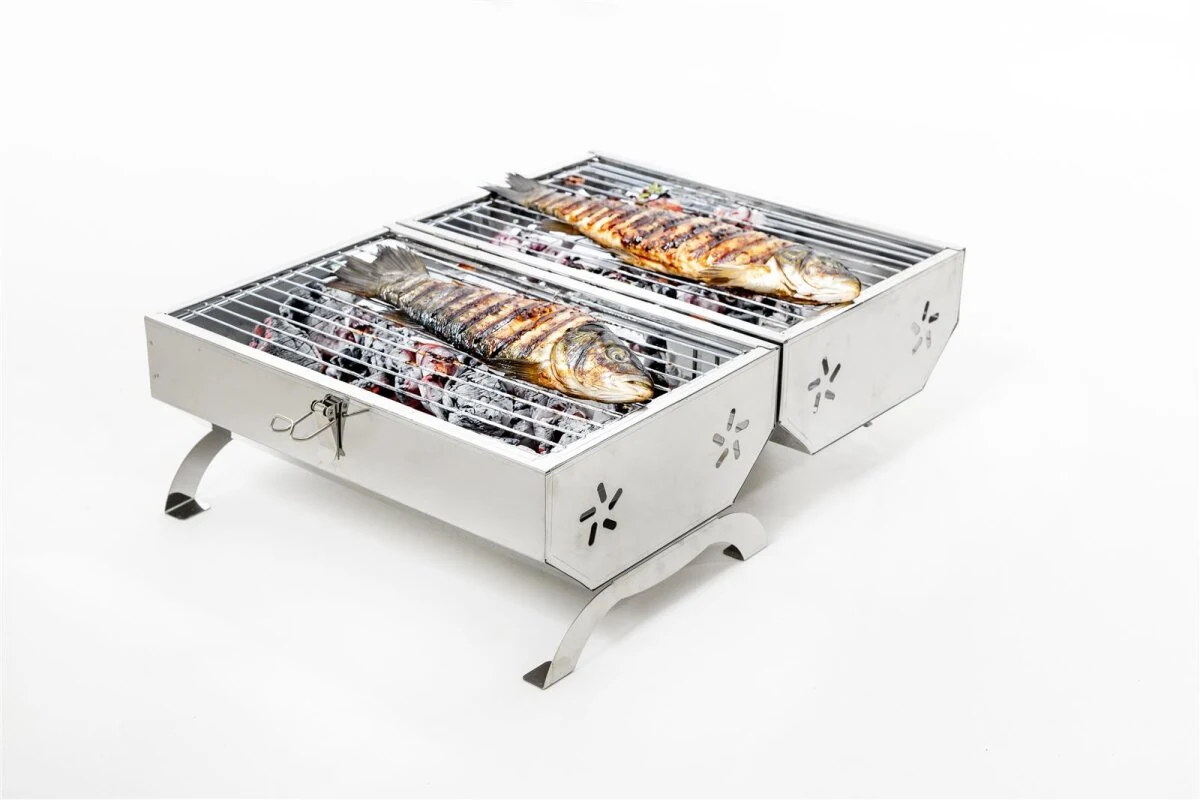 COROFISH Barbecue Grill Edelstahl